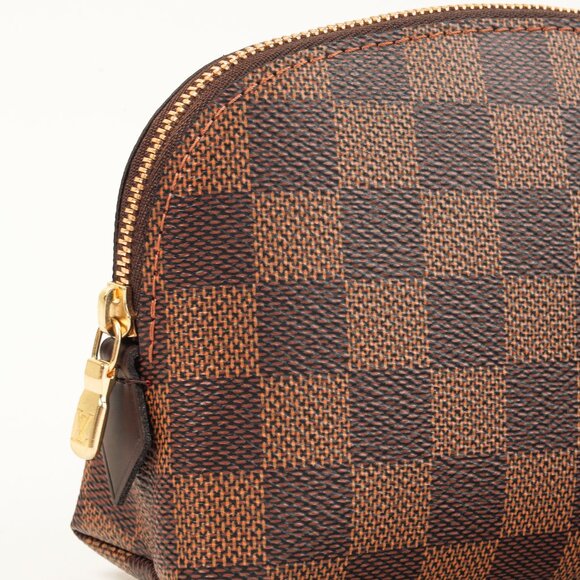 Louis Vuitton Brown Damier Ebene Cosmetic Pouch N47516 - Picture 5 of 11